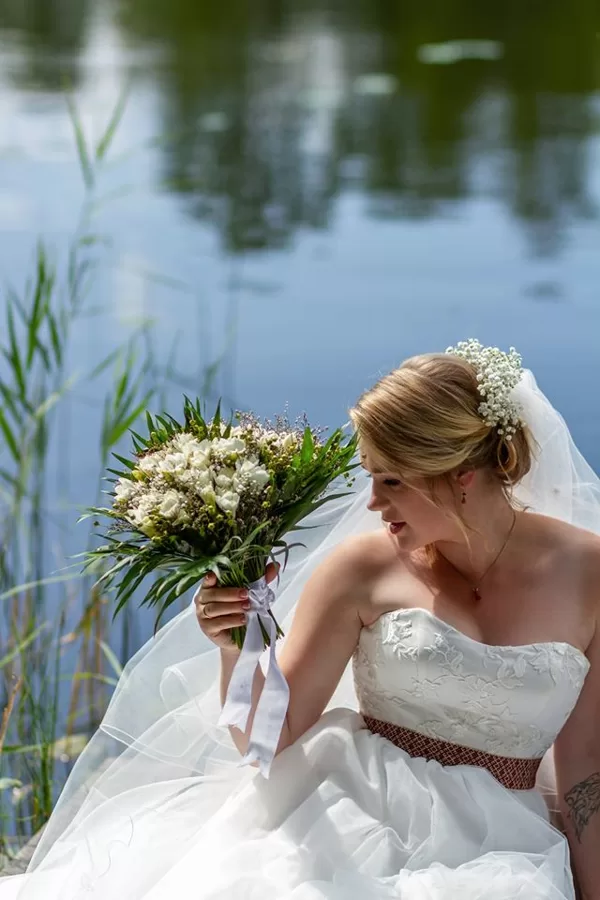 S & R skaistās kāzas pie Dziļezera 2019.gada augustā.